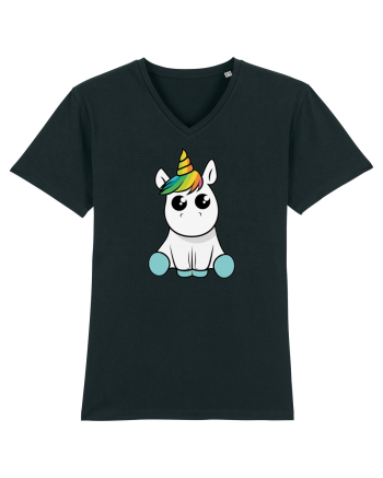 Cute unicorn Black