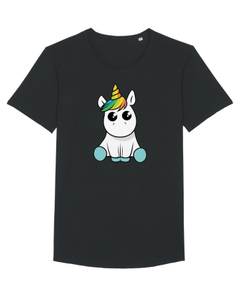Cute unicorn Black