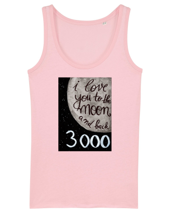 Love you to the moon Cotton Pink