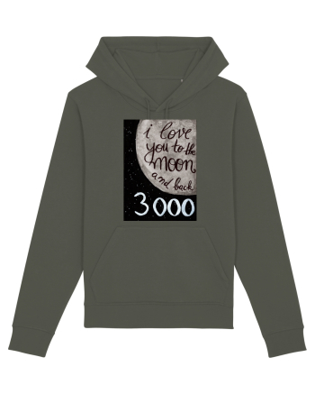 Love you to the moon Khaki