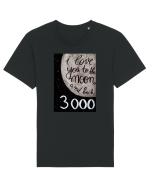 Love you to the moon Tricou mânecă scurtă Unisex Rocker