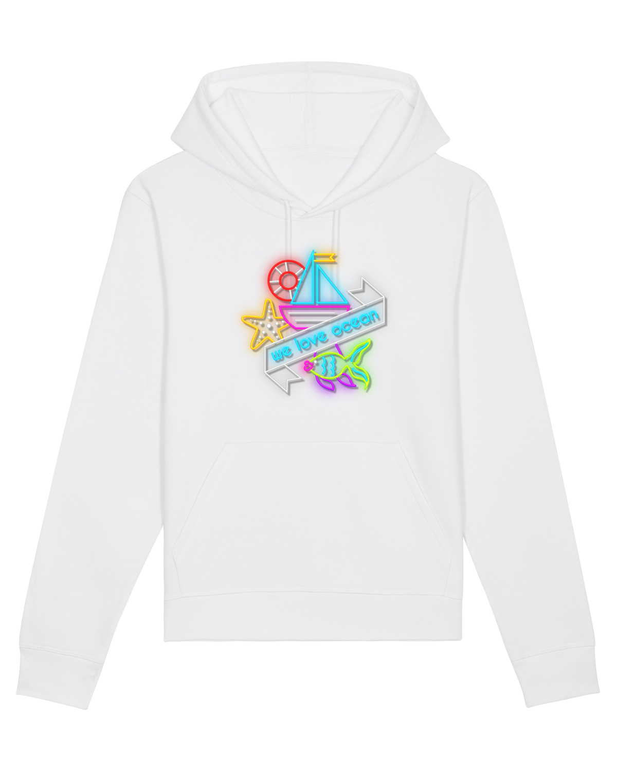 Hanorac Unisex Drummer White