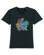 Estivale Tricou mânecă scurtă guler V Bărbat Presenter