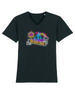 Cursa de bărci Tricou mânecă scurtă guler V Bărbat Presenter