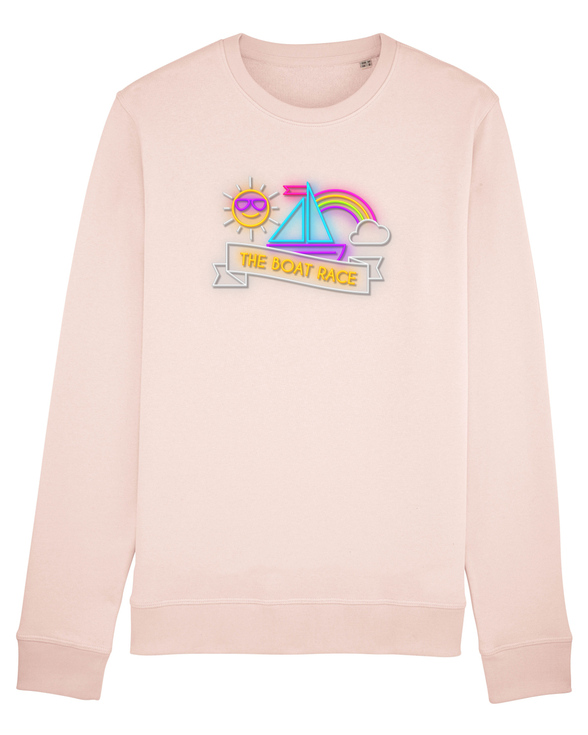 Bluză mânecă lungă Unisex Rise Candy Pink