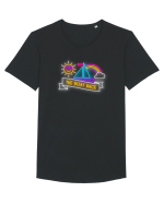 Cursa de bărci Tricou mânecă scurtă guler larg Bărbat Skater