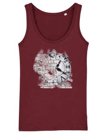 Broken time  Burgundy