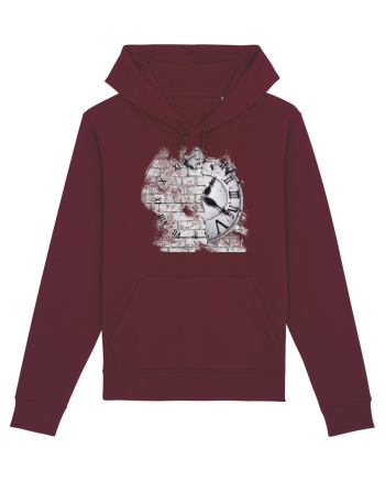 Broken time  Burgundy