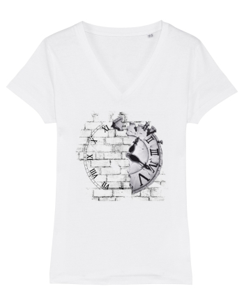 Broken time  White