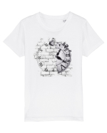 Broken time  Tricou mânecă scurtă  Copii Mini Creator