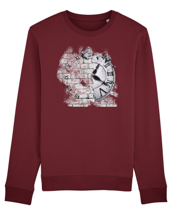 Broken time  Burgundy