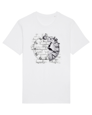 Broken time  White