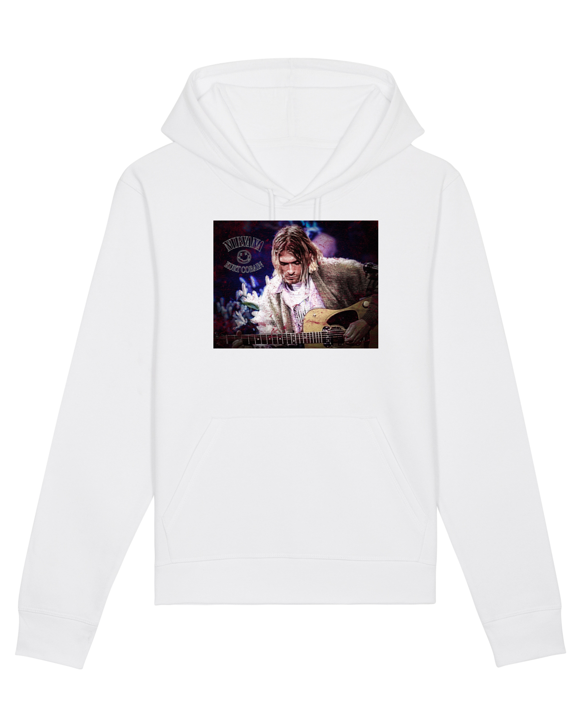 Hanorac Unisex Drummer White