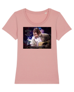 Kurt Cobain , Nirvana Tricou mânecă scurtă guler larg fitted Damă Expresser