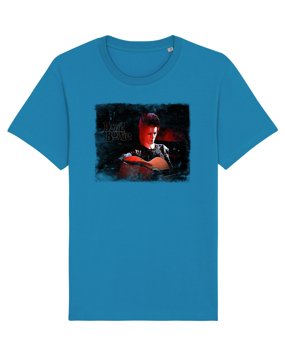 Tricou mânecă scurtă Unisex Rocker Azur