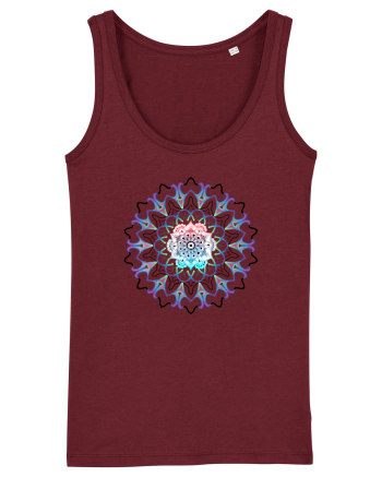 Each person’s life is like a mandala Burgundy