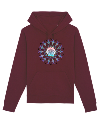 Each person’s life is like a mandala Burgundy