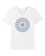 Each person’s life is like a mandala Tricou mânecă scurtă guler V Bărbat Presenter