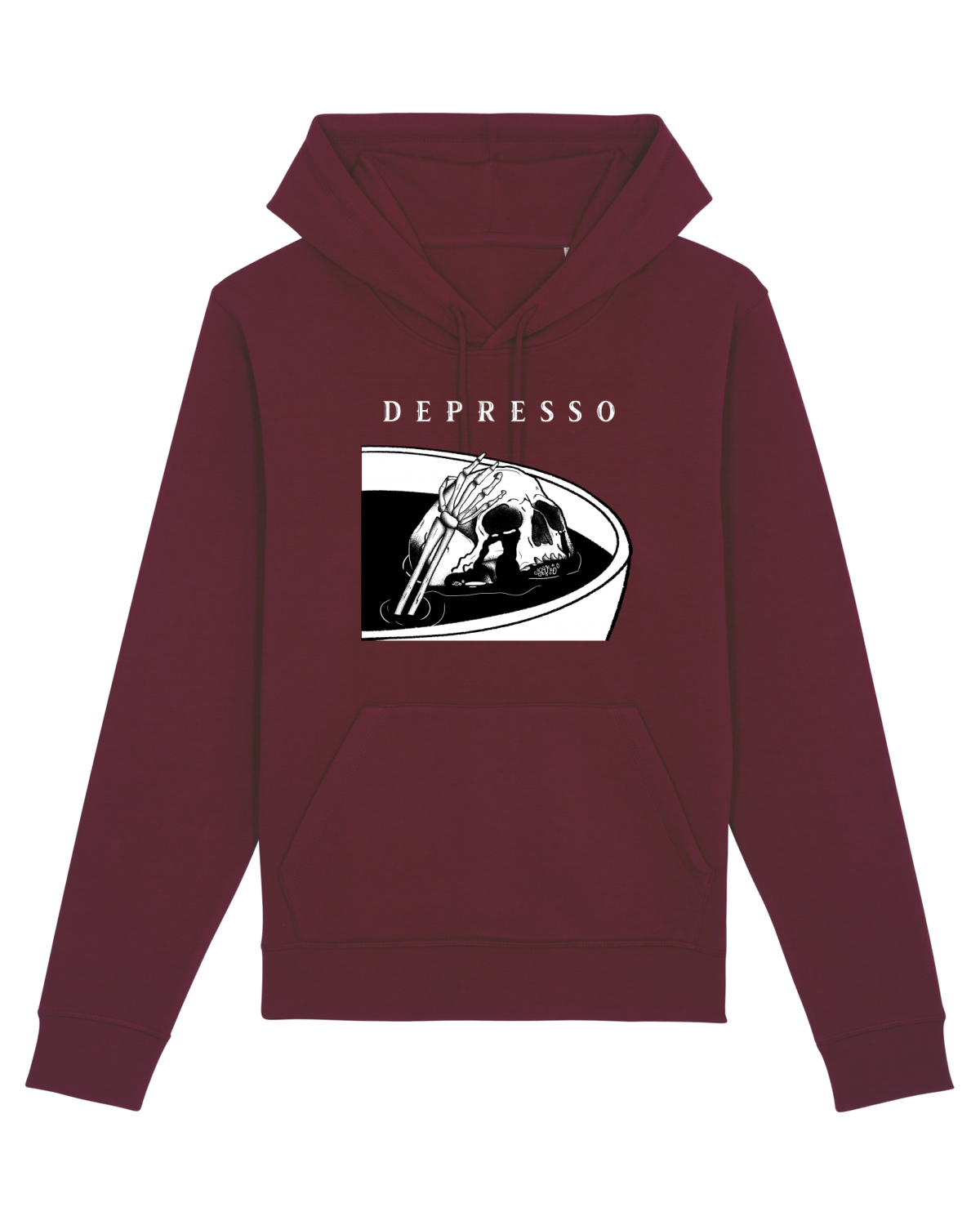 Hanorac Unisex Drummer Burgundy