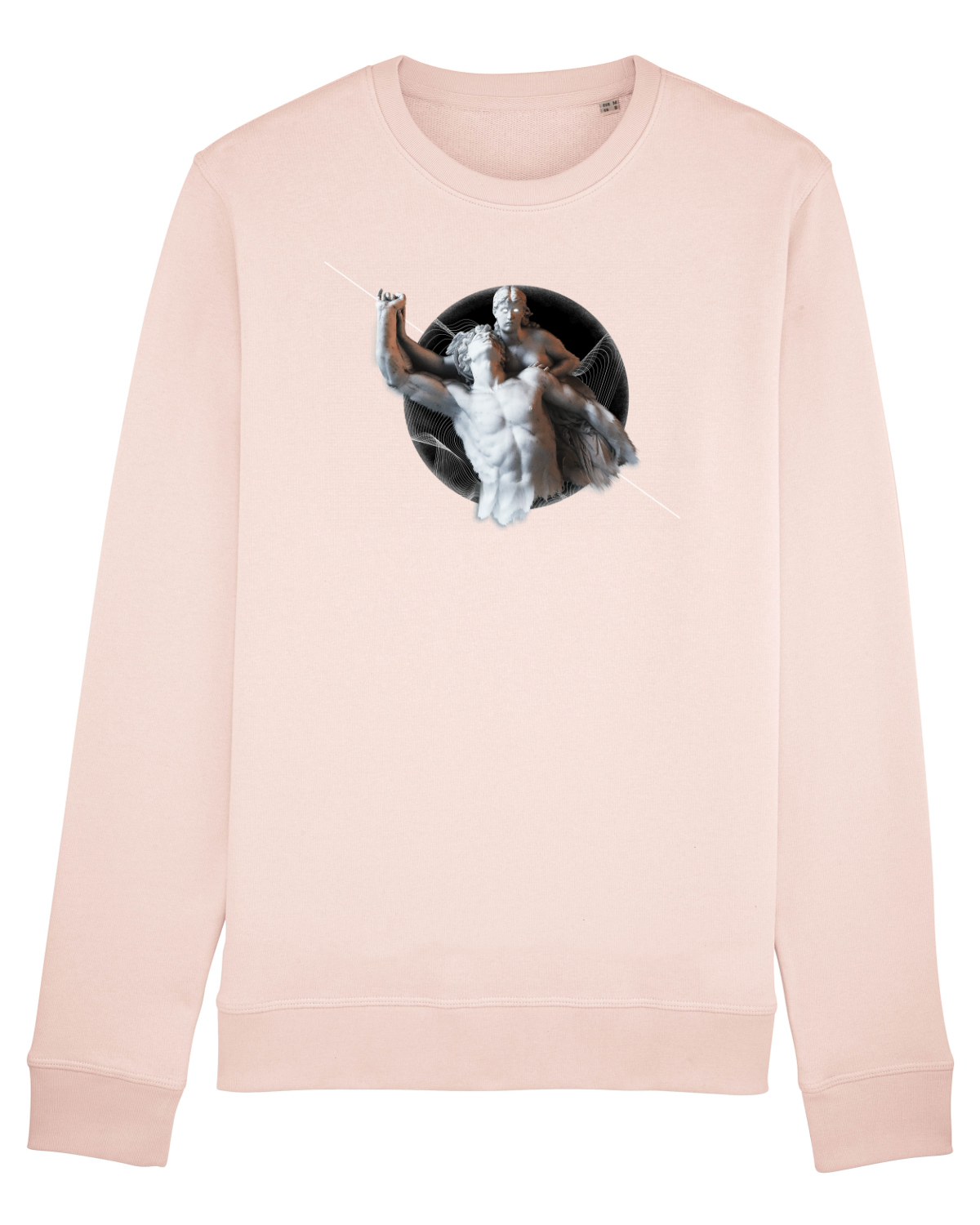 Bluză mânecă lungă Unisex Rise Candy Pink