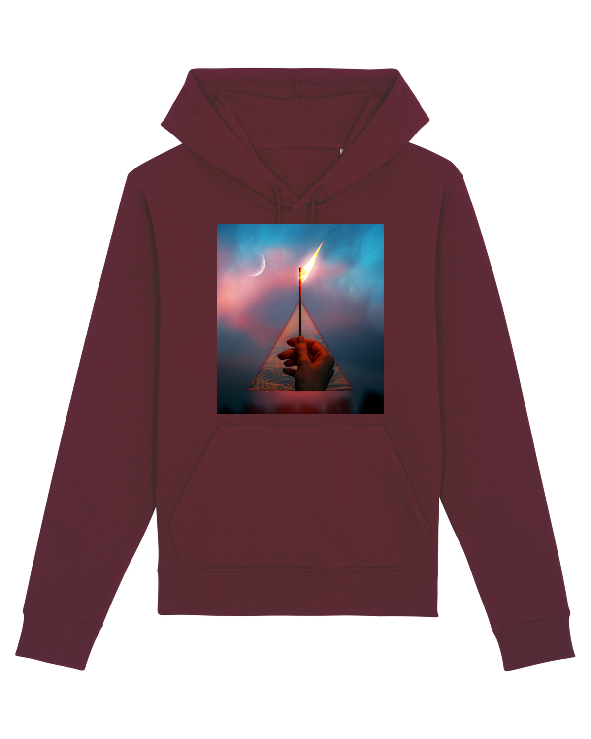 Hanorac Unisex Drummer Burgundy