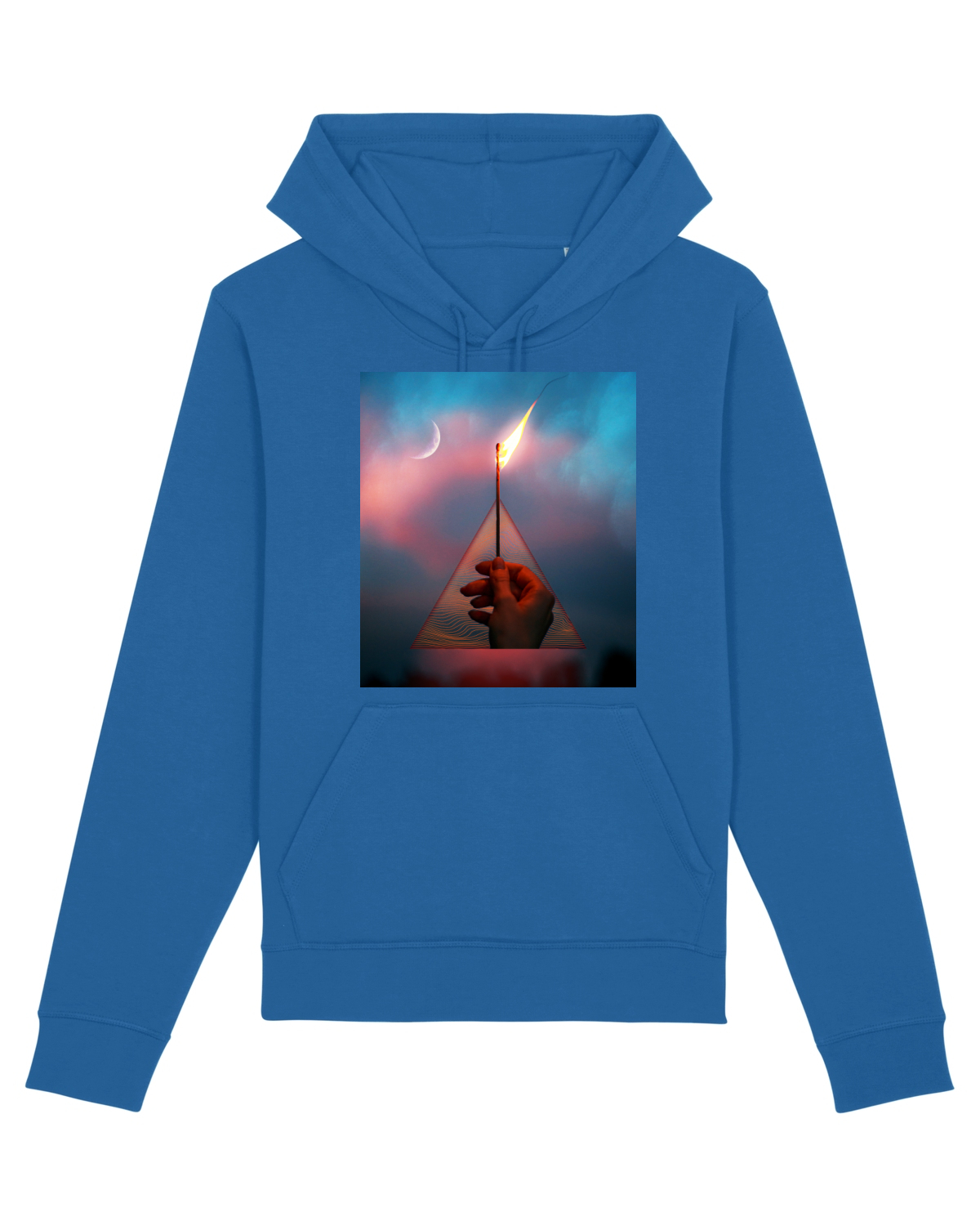 Hanorac Unisex Drummer Royal Blue
