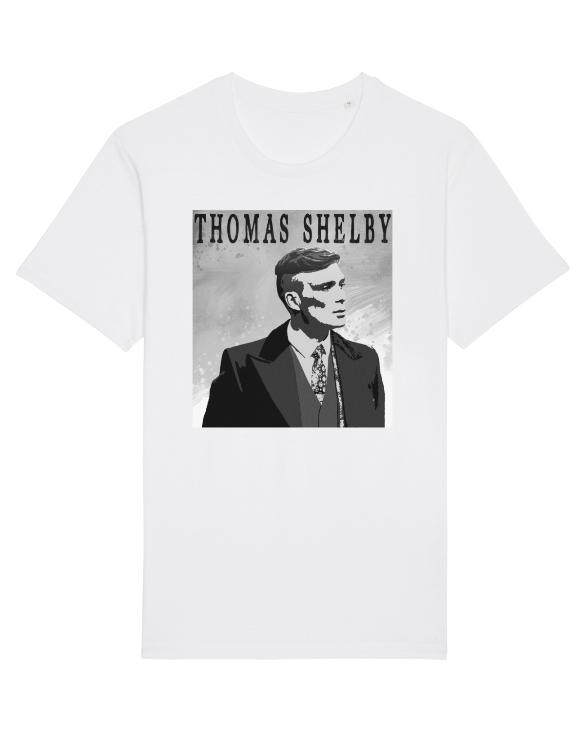 Tricou mânecă scurtă Unisex Rocker White