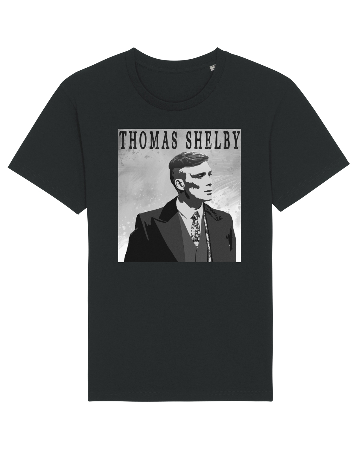 Tricou mânecă scurtă Unisex Rocker Black