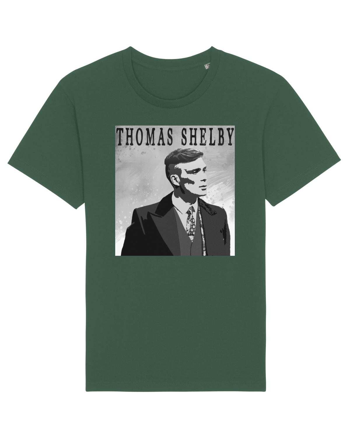 Tricou mânecă scurtă Unisex Rocker Bottle Green