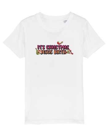 It's Christmas Jesus Birth White