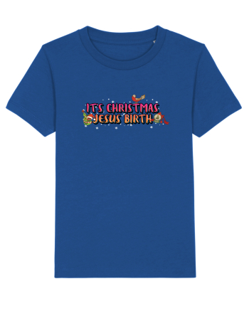 It's Christmas Jesus Birth Majorelle Blue
