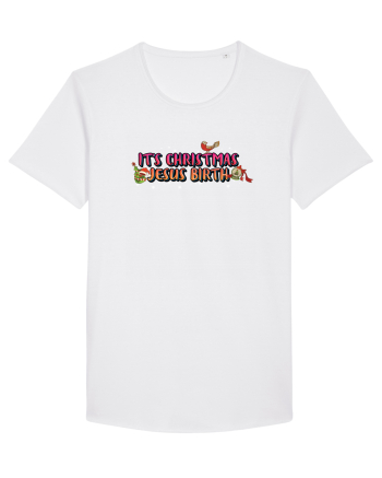 It's Christmas Jesus Birth White