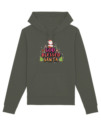 God Blessed Santa Khaki