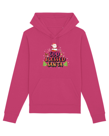 God Blessed Santa Raspberry
