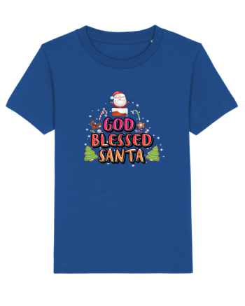 God Blessed Santa Majorelle Blue