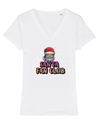 Santa Fan Club White