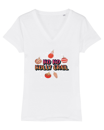 Ho Ho Holly Grail White