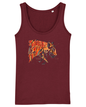 Molten Tiger  Burgundy