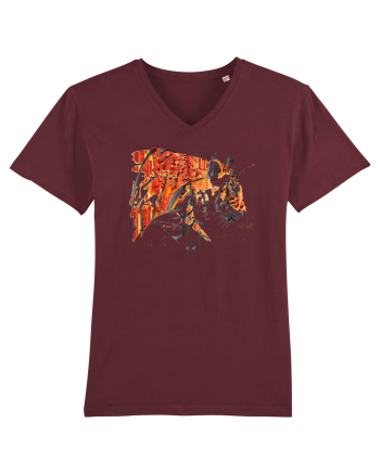 Molten Tiger  Burgundy