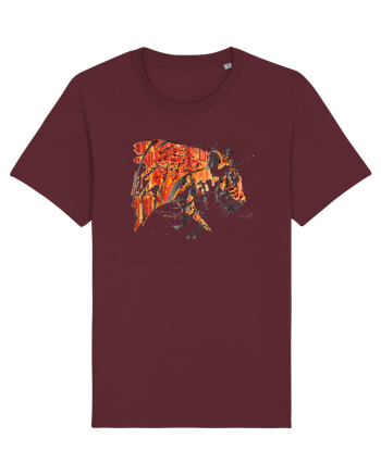 Molten Tiger  Burgundy