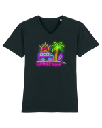 Caravana verii Tricou mânecă scurtă guler V Bărbat Presenter