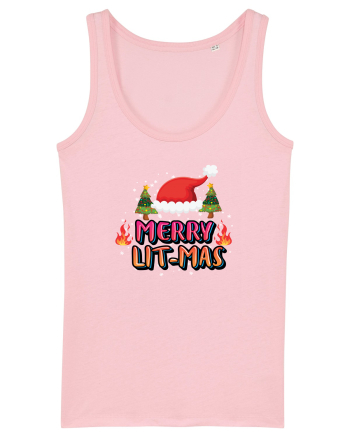 Merry Lit-Mas Cotton Pink