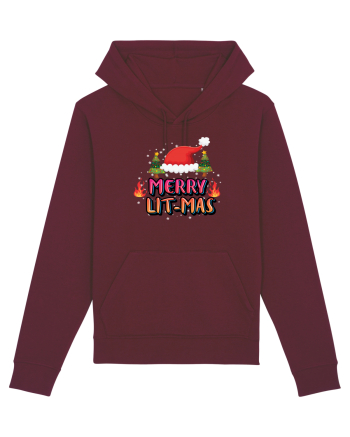 Merry Lit-Mas Burgundy