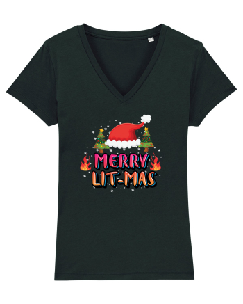 Merry Lit-Mas Black