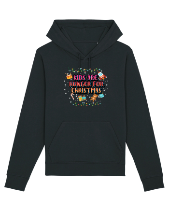 Kids Are Hunger For Christmas Black