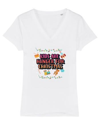 Kids Are Hunger For Christmas White