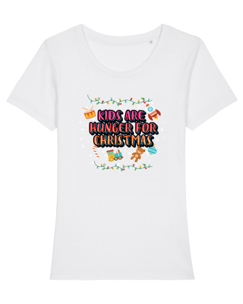 Kids Are Hunger For Christmas White