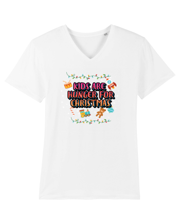 Kids Are Hunger For Christmas White