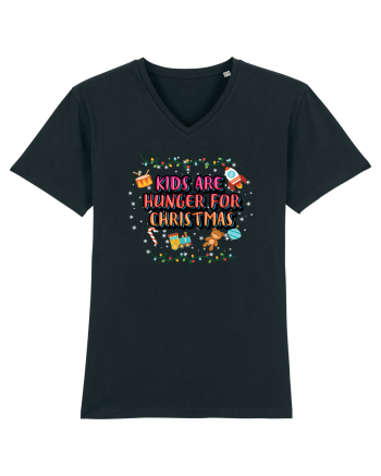Kids Are Hunger For Christmas Black