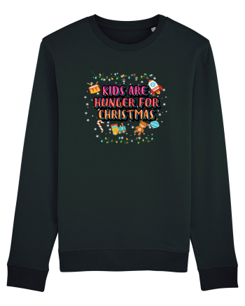 Kids Are Hunger For Christmas Black